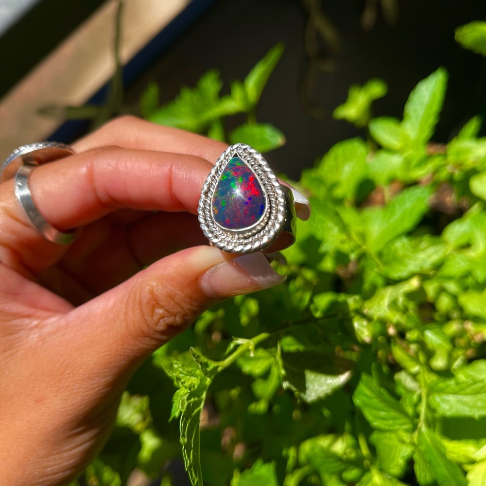 Opal ring - Picture 3 of 3